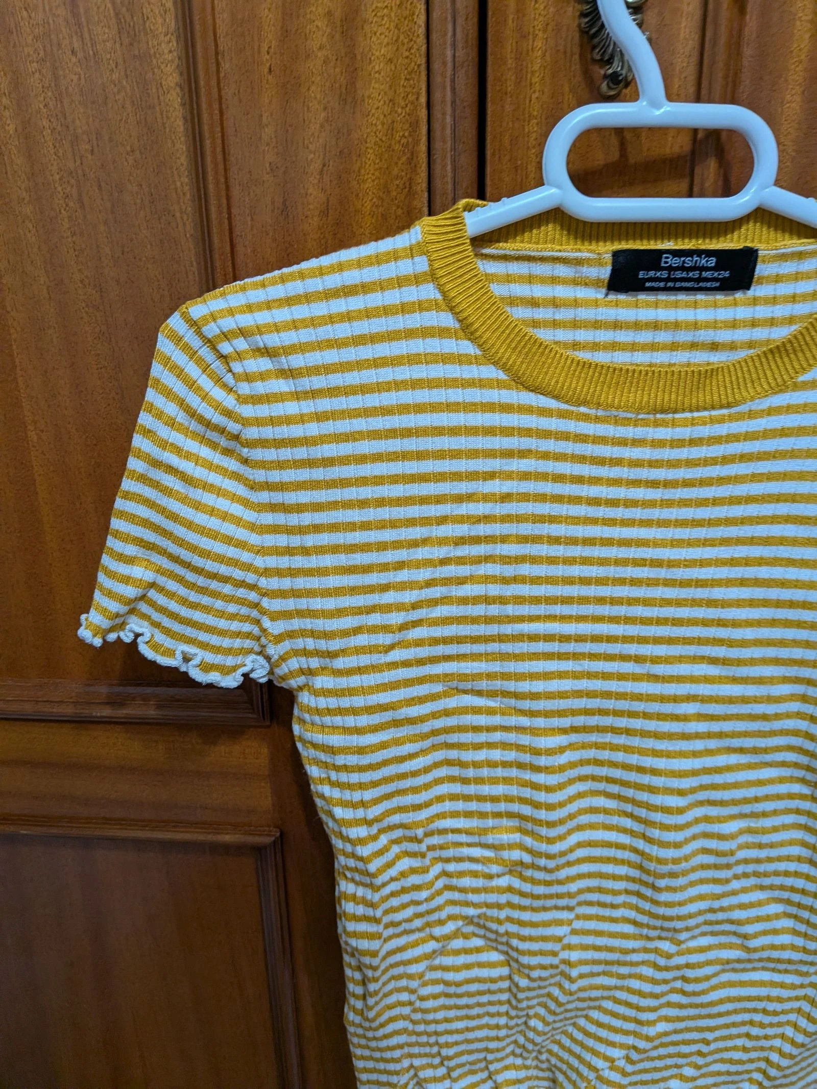 Geel T-shirt dames – photo 3